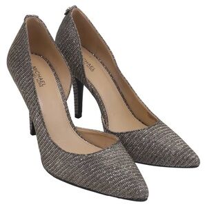 Michael Kors Black With Gold Women's Heels